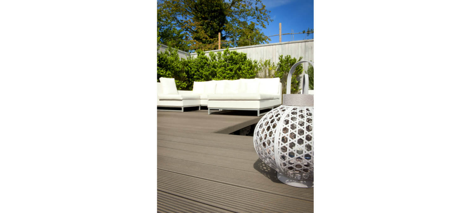 Composiet holle plank terras